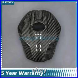 Carbon Fiber Style Fuel Gas Cowl Tank Cover For Yamaha YZF R1 YZFR1 1998-2001 99