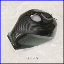 Carbon Fiber Style Fuel Gas Tank Cover Fairing For Suzuki GSXR600/750 2004-2005