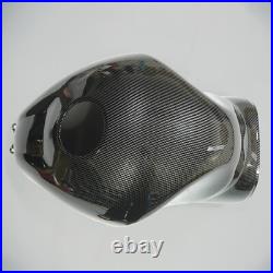 Carbon Fiber Style Fuel Gas Tank Cowl Fairing For Suzuki Hayabusa GSX1300R 97-07