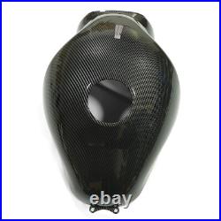 Carbon Fiber Style Fuel Gas Tank Cowl Fairing For Suzuki Hayabusa GSX1300R 97-07