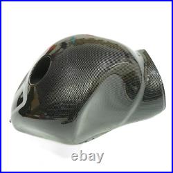 Carbon Fiber Style Fuel Gas Tank Cowl Fairing For Suzuki Hayabusa GSX1300R 97-07