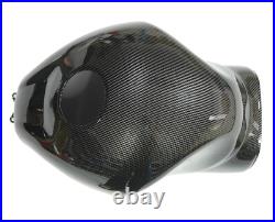 Carbon Fiber Style Fuel Gas Tank Cowl Fairing For Suzuki Hayabusa GSX1300R 97-07