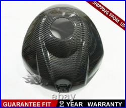 Carbon Fiber Style Gas Fuel Tank Cover Black Fairing For Yamaha YZF R1 2002 2003