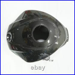 Carbon Fiber Style Gas Fuel Tank Cover Black Fairing For Yamaha YZF R1 2002 2003