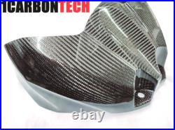 Carbon Fiber Tank Cover 2017-2018-2019-2020-2021-2024 Suzuki Gsxr 1000 And R