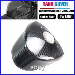 Carbon Fiber Tank Cover For BMW S1000RR S1000R Fuel Tank Cap Fairing 2015-2018