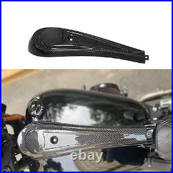 Carbon Fiber Tank Dash Panel Cover for Harley Low Rider ST FXLRS FXRST 2022 2023