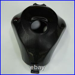 Carbon Fiber Tank Gas Fuel Cover For For Kawasaki Ninja ZX6R ZX 6R 636 24 25 26