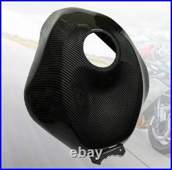 Carbon Fiber Tank Gas Fuel Cover For For Kawasaki Ninja ZX6R ZX 6R 636 24 25 26