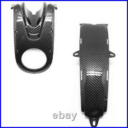 Carbon Fiber Tank Ignition Cover+Center Fairing For Ducati Monster 696 795 796