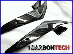 Carbon Fiber Tank Panels 2017-2018-2019-2020-2021-23-2026 Suzuki Gsxr 1000 1000r