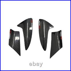 Carbon Fiber Tank Rear Tail Covers Sliders Decal For BMW S1000RR 2019-2024