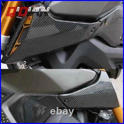 Carbon Fiber Tank Side Cover Air Intake Cover Fairing For 2013-2016 Yamaha FZ09
