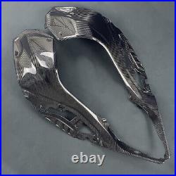 Carbon Fiber Tank Side Cover Panel Fairing Cowling For BMW S1000RR 2019-2023