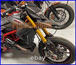Carbon Fiber Tank Side Panels for Ducati Hypermotard Hyperstrada 821 939