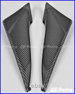 Carbon Fiber Tank Side Panels for Suzuki (GSX-R600, GSX-R750 2011-2023)