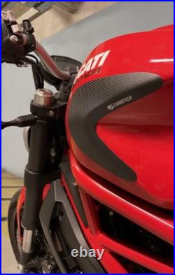 Carbon Fiber Tank Sliders For Ducati Monster 797/ 659/821/1200/1200S