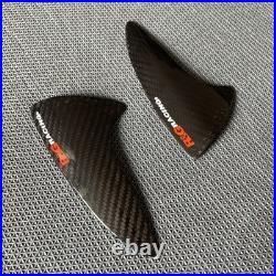 Carbon Fiber Tank rear tail Covers Sliders Decal For BMW S1000RR 2019-2024