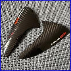 Carbon Fiber Tank rear tail Covers Sliders Decal For BMW S1000RR 2019-2024