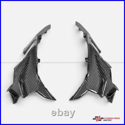 Carbon Fiber Under Tank Side Panels for Triumph Street Triple 765 2023-2026