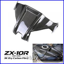 Carbon Fiber Upper Tank Airbox Cover For Kawasaki ZX-10R 2021-2025