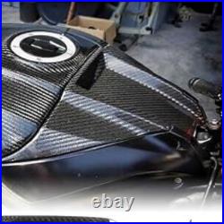 Carbon Fiber Upper Tank Airbox Cover For Kawasaki ZX-10R 2021-2025