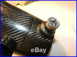 Carbon Fiber overflow breather tank with wiggins with mount Late Model NASCAR
