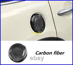 Carbon fiber Car Oil Gas Tank Locking Cap trim For BMW Mini Cooper F55 F56 F57