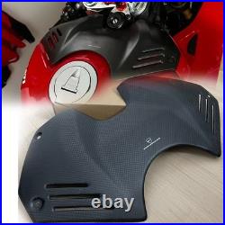 Carbon fiber Tank Battery Cover Guard For Ducati Panigale V4 V4S V4R 18-21 PAN