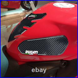 Carbon fiber Tank Pad Protector Sticker Decal For Ducati Streetfighter V2 2022