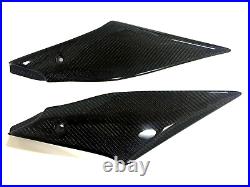 Carbon fiber tank side panels for YAMAHA YZF R1 2015-2023