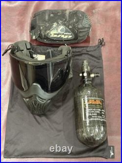 Carleton 4500 Psi Paintball Tank Carbon Fiber + Empire 2009 Ventilated Mask Lot Carleton 4500 Psi Paintball Tank Carbon Fiber + Empire 2009 Ventilated Mask Lot