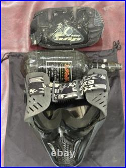 Carleton 4500 Psi Paintball Tank Carbon Fiber + Empire 2009 Ventilated Mask Lot Carleton 4500 Psi Paintball Tank Carbon Fiber + Empire 2009 Ventilated Mask Lot
