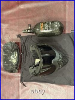 Carleton 4500 Psi Paintball Tank Carbon Fiber + Empire 2009 Ventilated Mask Lot Carleton 4500 Psi Paintball Tank Carbon Fiber + Empire 2009 Ventilated Mask Lot