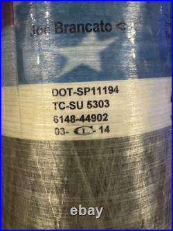 Carleton (Cobham) 71 CU FT Carbon Fiber Air Tank Joe Brancato PCP Air Rifle