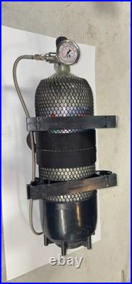 Carleton (Cobham) M4927 97 CU FT/9.0L/550 CU N/60 Minute Carbon Fiber Air Tank Carleton (Cobham) M4927 97 CU FT/9.0L/550 CU N/60 Minute Carbon Fiber Air Tank