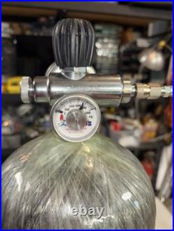 Carleton (Cobham) M4927 97 CU FT/9.0L/550 CU N/60 Minute Carbon Fiber Air Tank Carleton (Cobham) M4927 97 CU FT/9.0L/550 CU N/60 Minute Carbon Fiber Air Tank