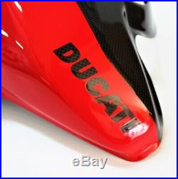 Cover Tank Carbon Red Ducati Panigale V4/V4s/V4R