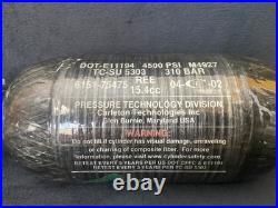 Crossfire Paintball 4500 PSI Carbon Fiber HPA Tank (15.4 CC Capacity)