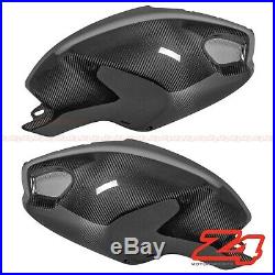 DISCOUNT Ducati 696 796 1100 Gas Tank Upper Side Cover Fairing Cowl Carbon Fiber