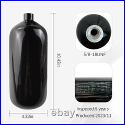 DOT 98ci 4500Psi Carbon Fiber Paintball Tank System, Black Carbon Fiber HPA PC DOT 98ci 4500Psi Carbon Fiber Paintball Tank System, Black Carbon Fiber HPA PC