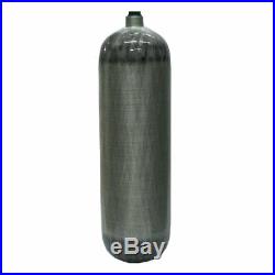 DOT High Pressure Air 6.8L/4500psi Cylinder Carbon Fiber Tank Paintball+Valve