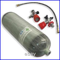 DOT certified 6.8L 30MPA Paintball PCP tank Carbon Fiber air Tank with Valve Set DOT certified 6.8L 30MPA Paintball PCP tank Carbon Fiber air Tank with Valve Set