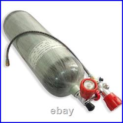 DOT certified 6.8L 30MPA Paintball PCP tank Carbon Fiber air Tank with Valve Set DOT certified 6.8L 30MPA Paintball PCP tank Carbon Fiber air Tank with Valve Set