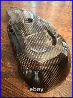 DTF True Carbon Fiber tank Dash 2022-2024 M8 Softail Lowrider ST Dash Console