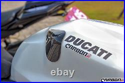 DUCATI Panigale 899 / 959 / 1199 / 1299 Carbon Fiber Tank Sliders