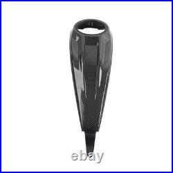 Dash Fuel Tank Console Cover Carbon Fiber For Harley Road Street Glide CVO 23-25