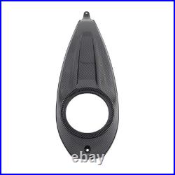 Dash Fuel Tank Console Cover Carbon Fiber For Harley Road Street Glide CVO 23-25