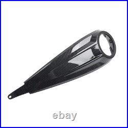 Dash Fuel Tank Console Cover Carbon Fiber For Harley Road Street Glide CVO 23-25