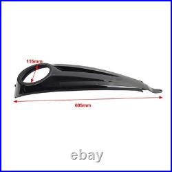 Dash Fuel Tank Console Cover Carbon Fiber For Harley Road Street Glide CVO 23-25